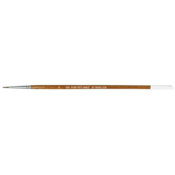 Gordon Brush Size 4/0 Pure Red Sable Round Artist Brush 0906-00400 - main